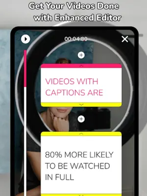 Captions for Videos - SUBCAP android App screenshot 0